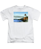 Castle Hill Lighthouse Newport Rhode Island - Kids T-Shirt