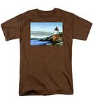 Castle Hill Lighthouse Newport Rhode Island - Men's T-Shirt  (Regular Fit)