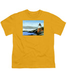 Castle Hill Lighthouse Newport Rhode Island - Youth T-Shirt