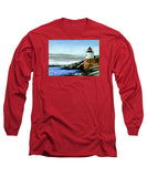 Castle Hill Lighthouse Newport Rhode Island - Long Sleeve T-Shirt