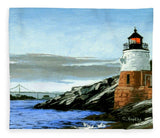 Castle Hill Lighthouse Newport Rhode Island - Blanket