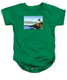 Castle Hill Lighthouse Newport Rhode Island - Baby Onesie