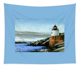 Castle Hill Lighthouse Newport Rhode Island - Tapestry