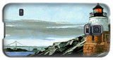 Castle Hill Lighthouse Newport Rhode Island - Phone Case