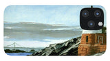 Castle Hill Lighthouse Newport Rhode Island - Phone Case