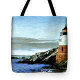 Castle Hill Lighthouse Newport Rhode Island - Tote Bag