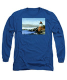 Castle Hill Lighthouse Newport Rhode Island - Long Sleeve T-Shirt