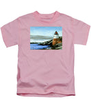 Castle Hill Lighthouse Newport Rhode Island - Kids T-Shirt