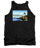 Castle Hill Lighthouse Newport Rhode Island - Tank Top