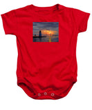 Goat Island Lighthouse Newport Rhode Island - Baby Onesie