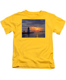 Goat Island Lighthouse Newport Rhode Island - Kids T-Shirt