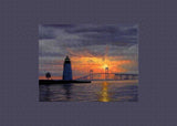 Goat Island Lighthouse Newport Rhode Island - Puzzle