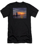 Goat Island Lighthouse Newport Rhode Island - T-Shirt