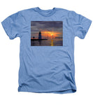 Goat Island Lighthouse Newport Rhode Island - Heathers T-Shirt