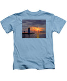 Goat Island Lighthouse Newport Rhode Island - Kids T-Shirt