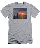 Goat Island Lighthouse Newport Rhode Island - T-Shirt