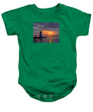 Goat Island Lighthouse Newport Rhode Island - Baby Onesie