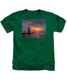 Goat Island Lighthouse Newport Rhode Island - Kids T-Shirt