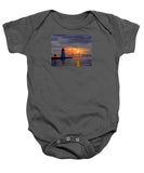 Goat Island Lighthouse Newport Rhode Island - Baby Onesie