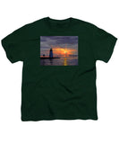 Goat Island Lighthouse Newport Rhode Island - Youth T-Shirt