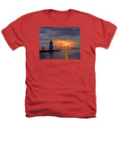 Goat Island Lighthouse Newport Rhode Island - Heathers T-Shirt