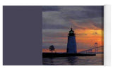 Goat Island Lighthouse Newport Rhode Island - Yoga Mat