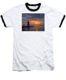 Goat Island Lighthouse Newport Rhode Island - Baseball T-Shirt