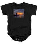 Goat Island Lighthouse Newport Rhode Island - Baby Onesie