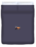 Goat Island Lighthouse Newport Rhode Island - Duvet Cover