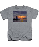 Goat Island Lighthouse Newport Rhode Island - Kids T-Shirt