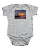 Goat Island Lighthouse Newport Rhode Island - Baby Onesie