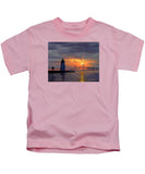 Goat Island Lighthouse Newport Rhode Island - Kids T-Shirt