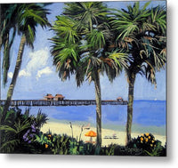 Naples Pier Naples Florida - Metal Print