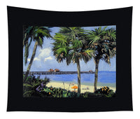 Naples Pier Naples Florida - Tapestry