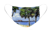 Naples Pier Naples Florida - Face Mask