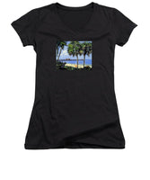 Naples Pier Naples Florida - Women's V-Neck