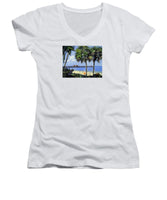 Naples Pier Naples Florida - Women's V-Neck