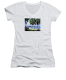 Naples Pier Naples Florida - Women's V-Neck