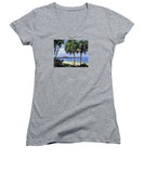 Naples Pier Naples Florida - Women's V-Neck