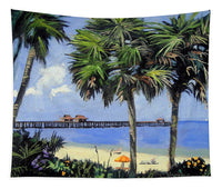 Naples Pier Naples Florida - Tapestry