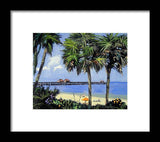 Naples Pier Naples Florida - Framed Print