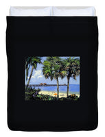 Naples Pier Naples Florida - Duvet Cover