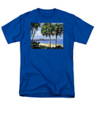 Naples Pier Naples Florida - Men's T-Shirt  (Regular Fit)