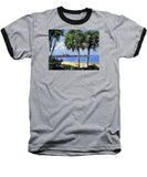 Naples Pier Naples Florida - Baseball T-Shirt