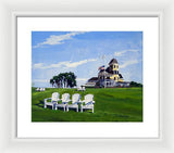 New York Yacht Club Newport Rhode Island - Framed Print