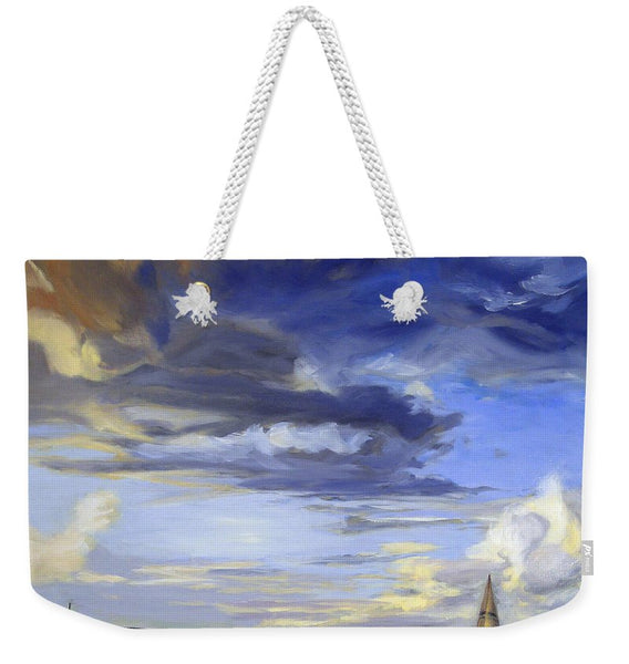 Newport Bridge Newport Rhode Island - Weekender Tote Bag