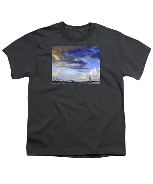 Newport Bridge Newport Rhode Island - Youth T-Shirt