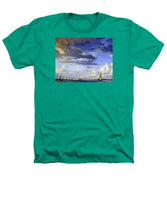 Newport Bridge Newport Rhode Island - Heathers T-Shirt