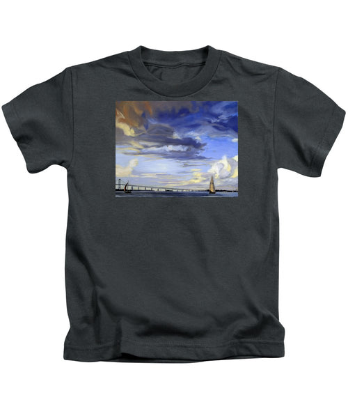 Newport Bridge Newport Rhode Island - Kids T-Shirt