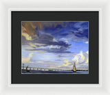 Newport Bridge Newport Rhode Island - Framed Print